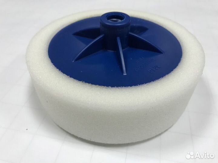 Полировальник Solid поролоновый белый, жесткий, 1