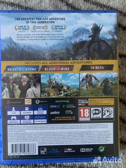 The witcher 3 ps4