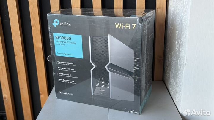 Трехдиапазонный Wi-Fi7 роутер TP-link Archer BE800