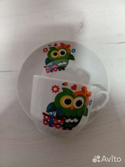 Чашка с блюдцем