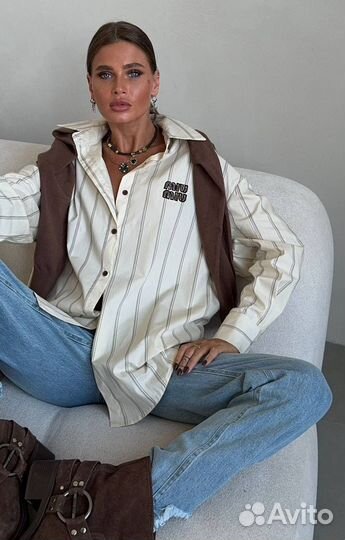 Рубашка MIU MIU