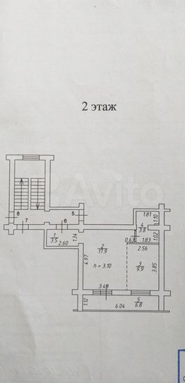 Квартира-студия, 41,9 м², 2/3 эт.