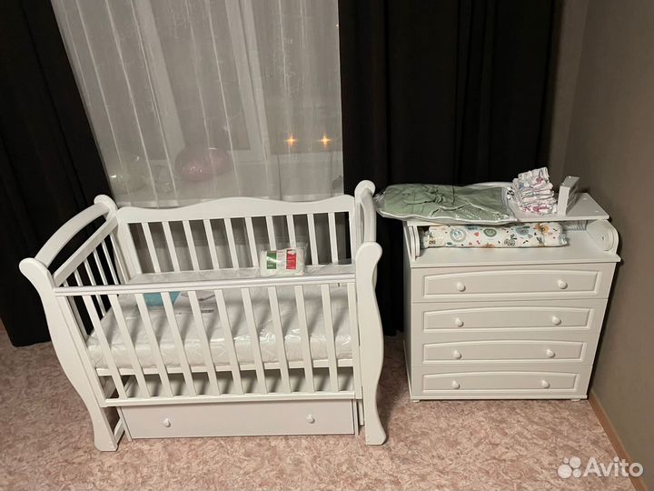 Детская кроватка новая Антел Julia