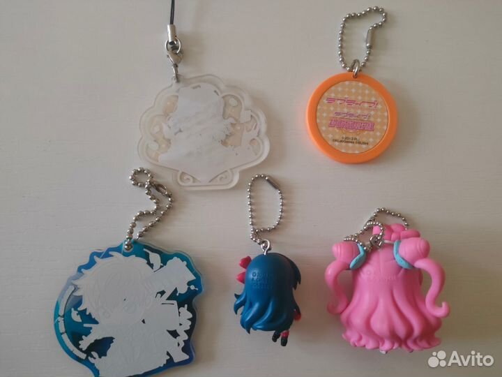 Брелки аниме love live, hypnosis mic