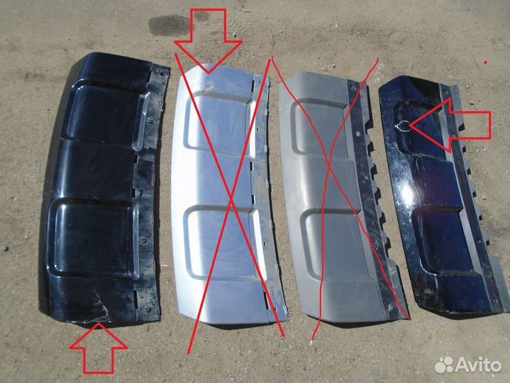 Range Rover Sport L494 накладка переднего бампера