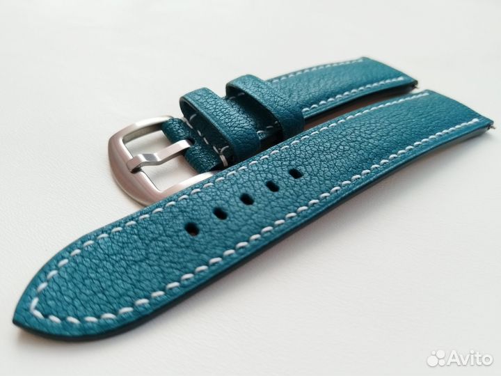 Ремешок для часов 22мм кожа козы ручная работа