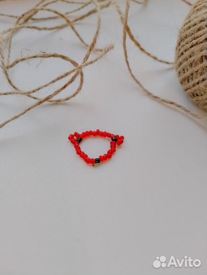 Кольца из бисера