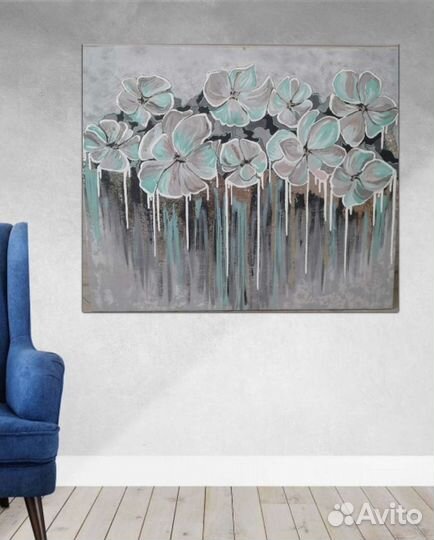 Интерьерная картина. Панно. Большая 120*100