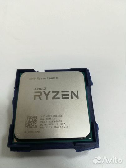 Процессор AMD Ryzen 5 1600X