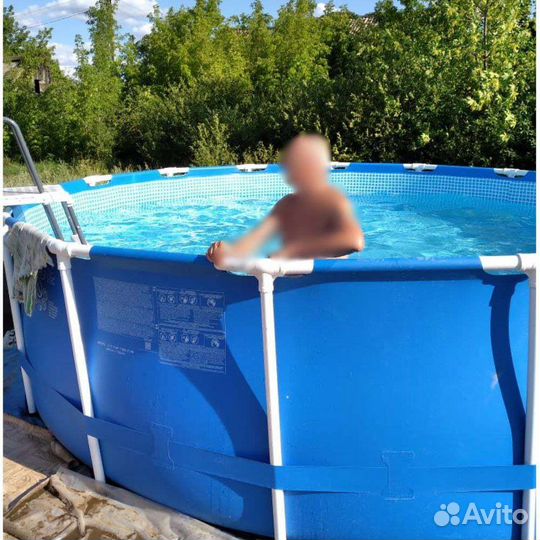 Каркасный бассейн 457 122 бу