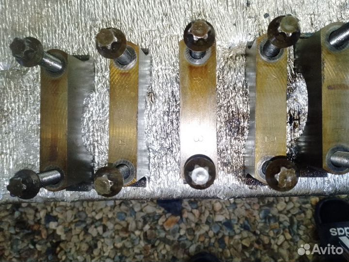 Бугеля вкладыши Коленвала Mr20de dd Nissan