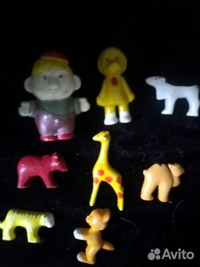 Игрушки СССР, колкий пластик