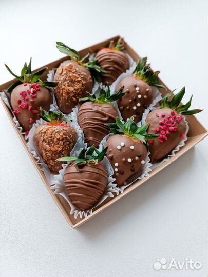 Клубника в бельгийском шоколаде