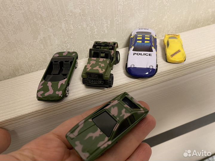 Машинки детские металл и пластик