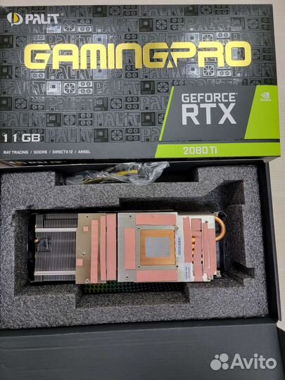 Palit 2080ti GamingPro 11G водоблок