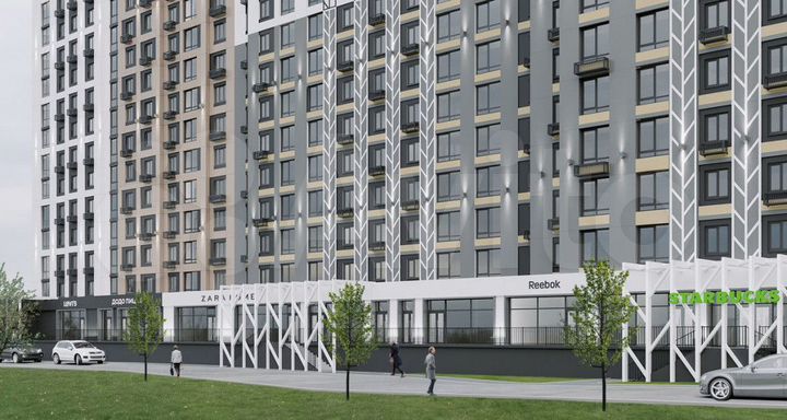 2-к. квартира, 69,6 м², 13/25 эт.