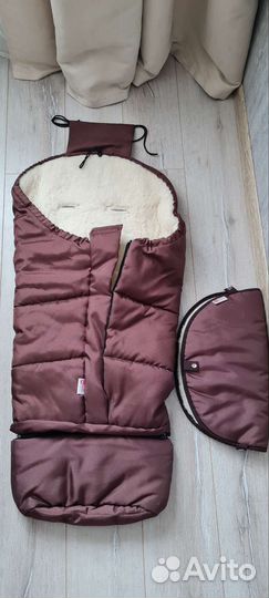 Конверт меховой в коляску