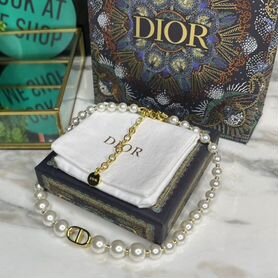 Колье чокер Christian Dior премиум