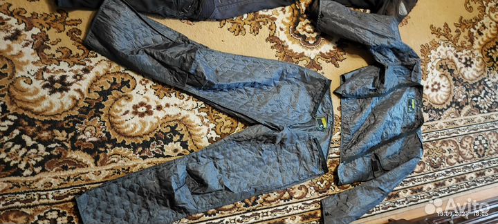 Мотокостюм с защитой