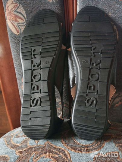 Босоножки кожаные размер 37-38