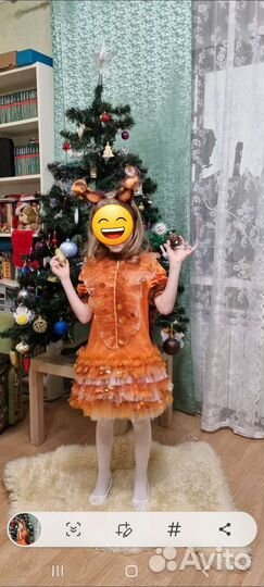 Костюм Белки. Р.116-128 очень красивый