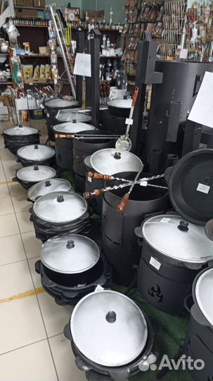 Казан чугунный 4 л