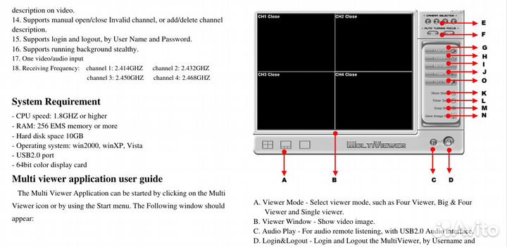 Комплект видеонаблюдения 2 аналоговые камеры