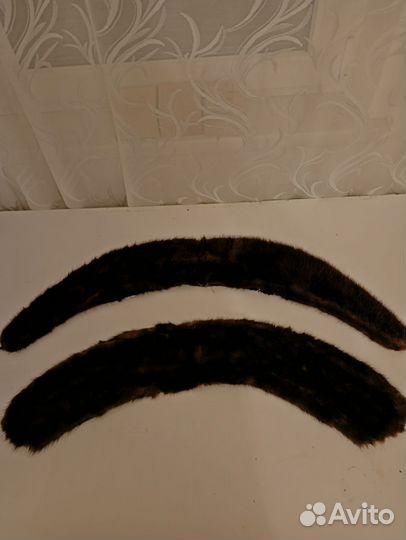 Меховой воротник норка