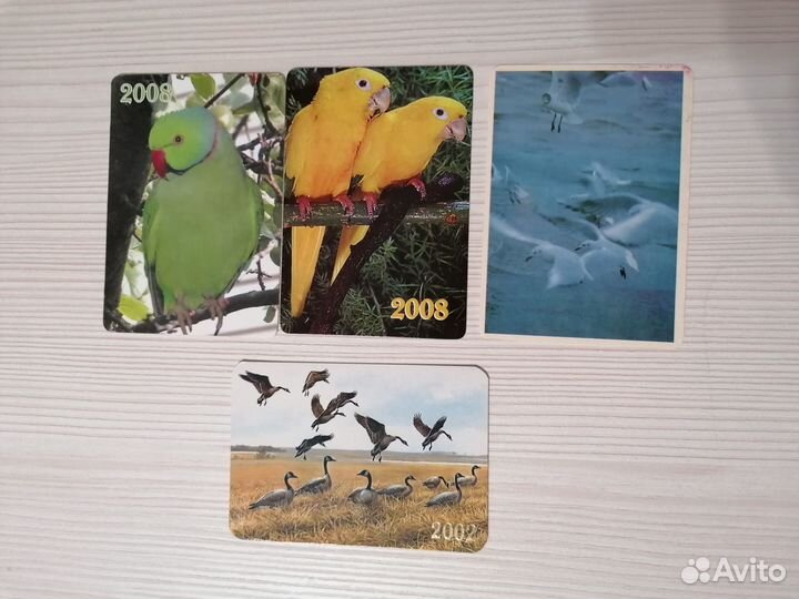 Календарики животные, цирк