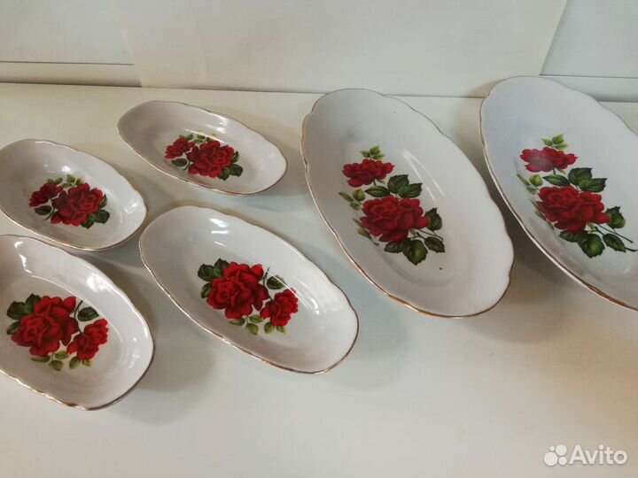 Набор посуды селедочницы