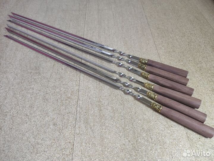 Подарочные шампура мореный бук