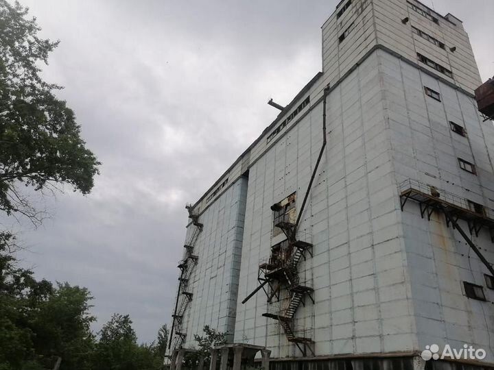 Элеватор 50 000 т, ж/д тупик, реконструкция