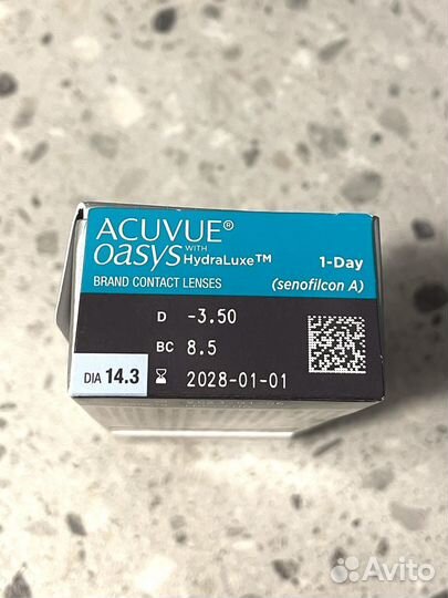 Acuvue Контактные линзы oasys 1-DAY
