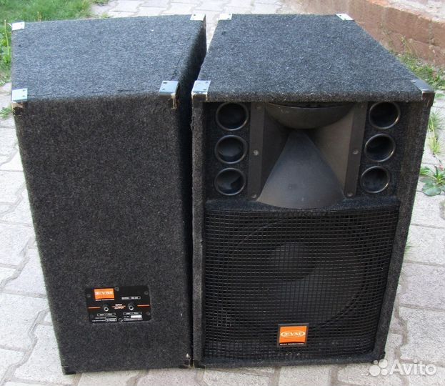 Колонки EVM 1400W Pro 2шт QS153 Акустика 8Ом