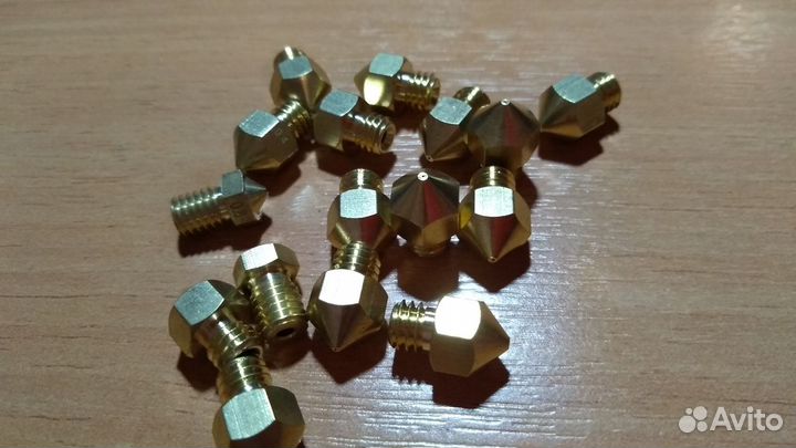 Форсунки 3D принтера 0,4 мм, 0,8мм