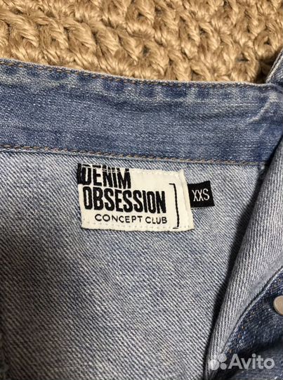 Джинсовое платье