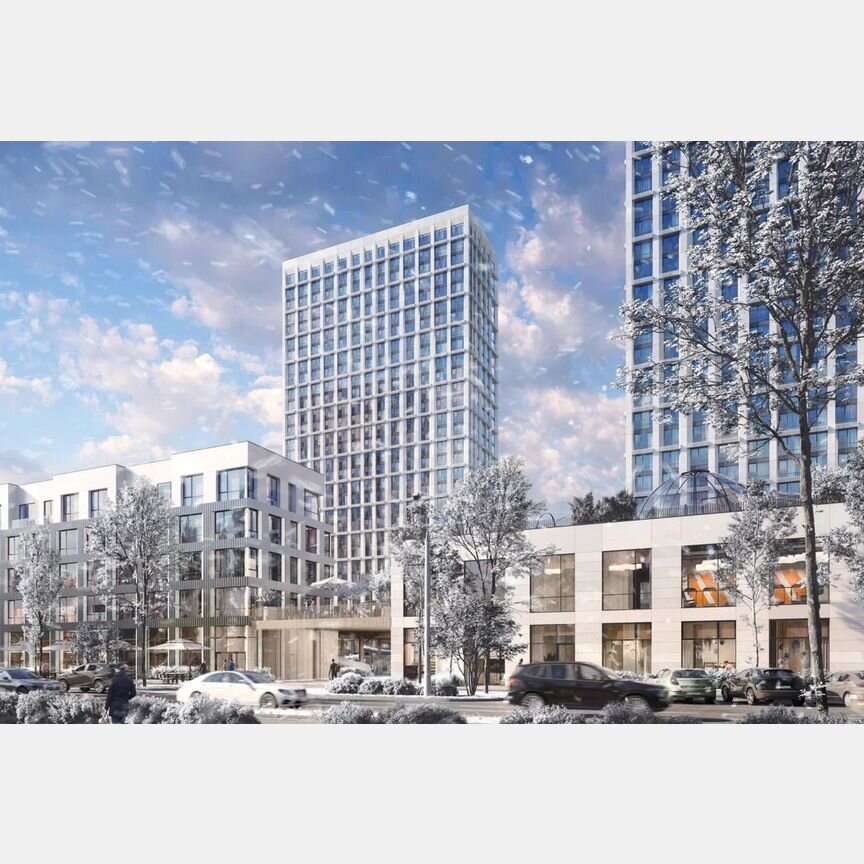 2-к. квартира, 50,4 м², 4/29 эт.