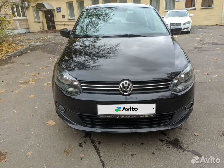 Volkswagen Polo 1.6 AT, 2014, 142 500 км