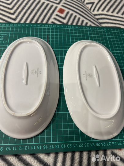 Блюдо сервировочное селедочница гдр 2шт