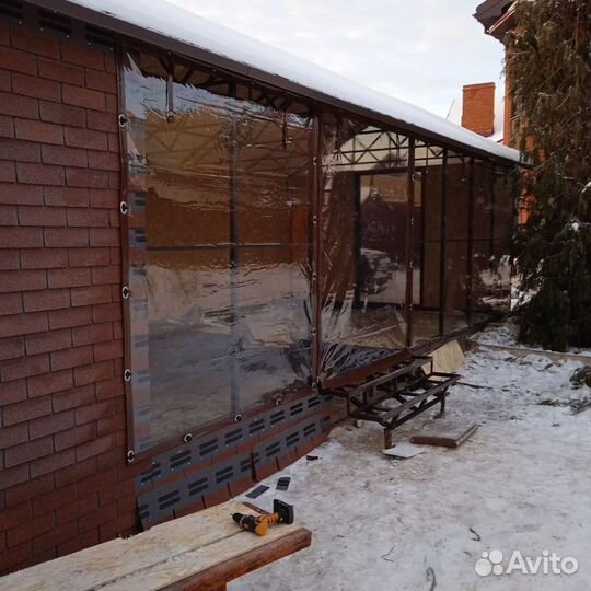 Мягкие окна тонированные