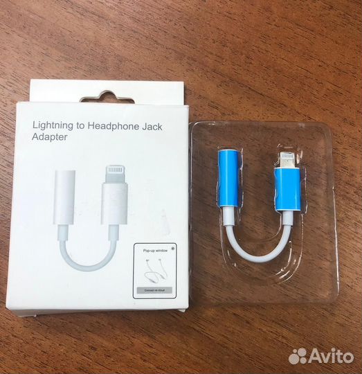 Aux адаптер переходник для iPhone, аудио конвертер