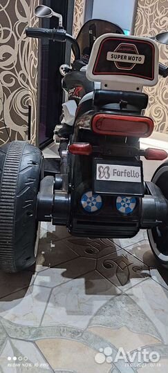 Мотоцикл Детский электромобиль