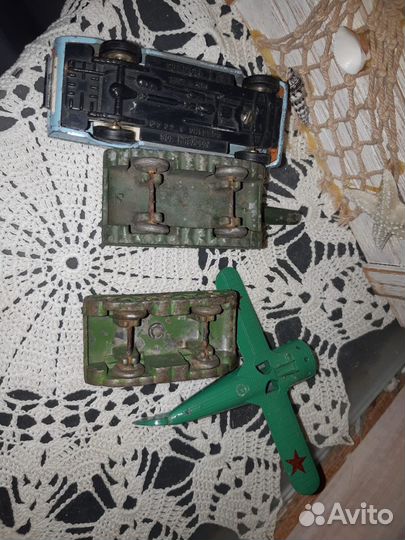 Танк, самолет, машинка СССР