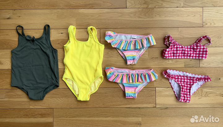 Купальники для девочки 104-110 см