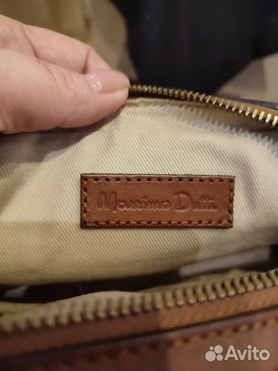 Сумки Massimo dutti и Francesco molinary кожа нат