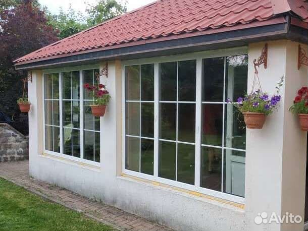 Пластиковые окна в летний домик