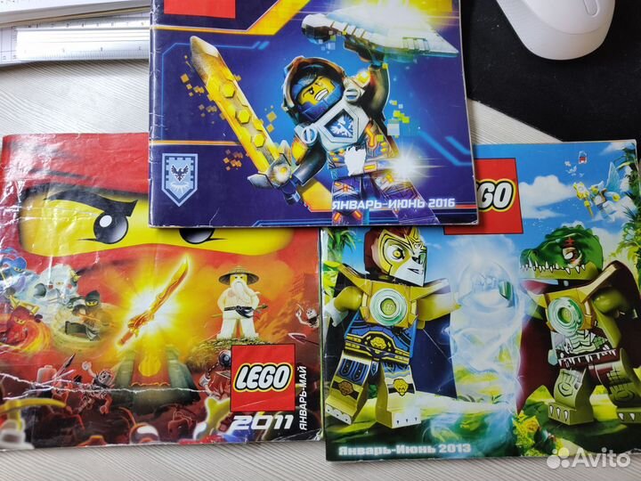 Lego каталоги, журналы 2011, 2013, 2016