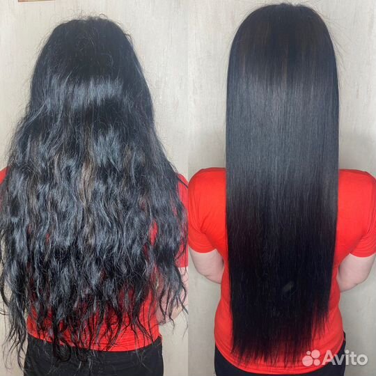 Кератиновое выпрямление волос.Ботокс.Нанопластика