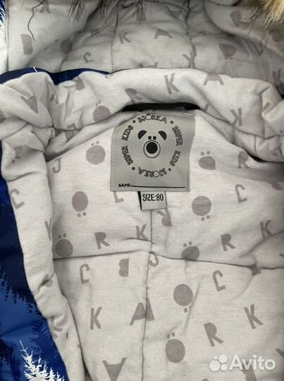 Новый комбинезон bjorka р80