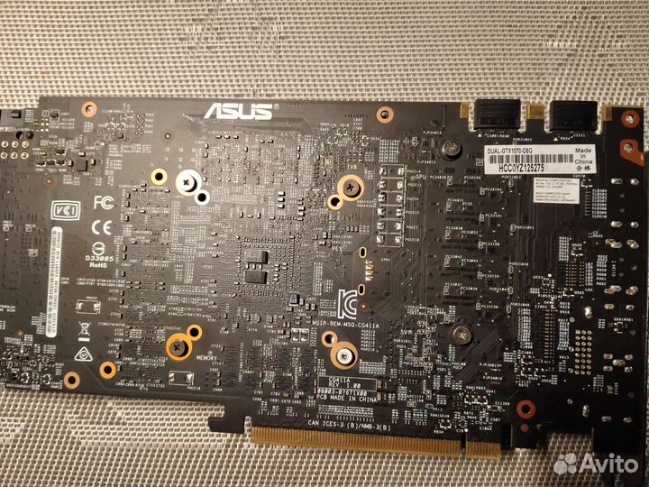 Видеокарта Asus gtx 1070 8gb